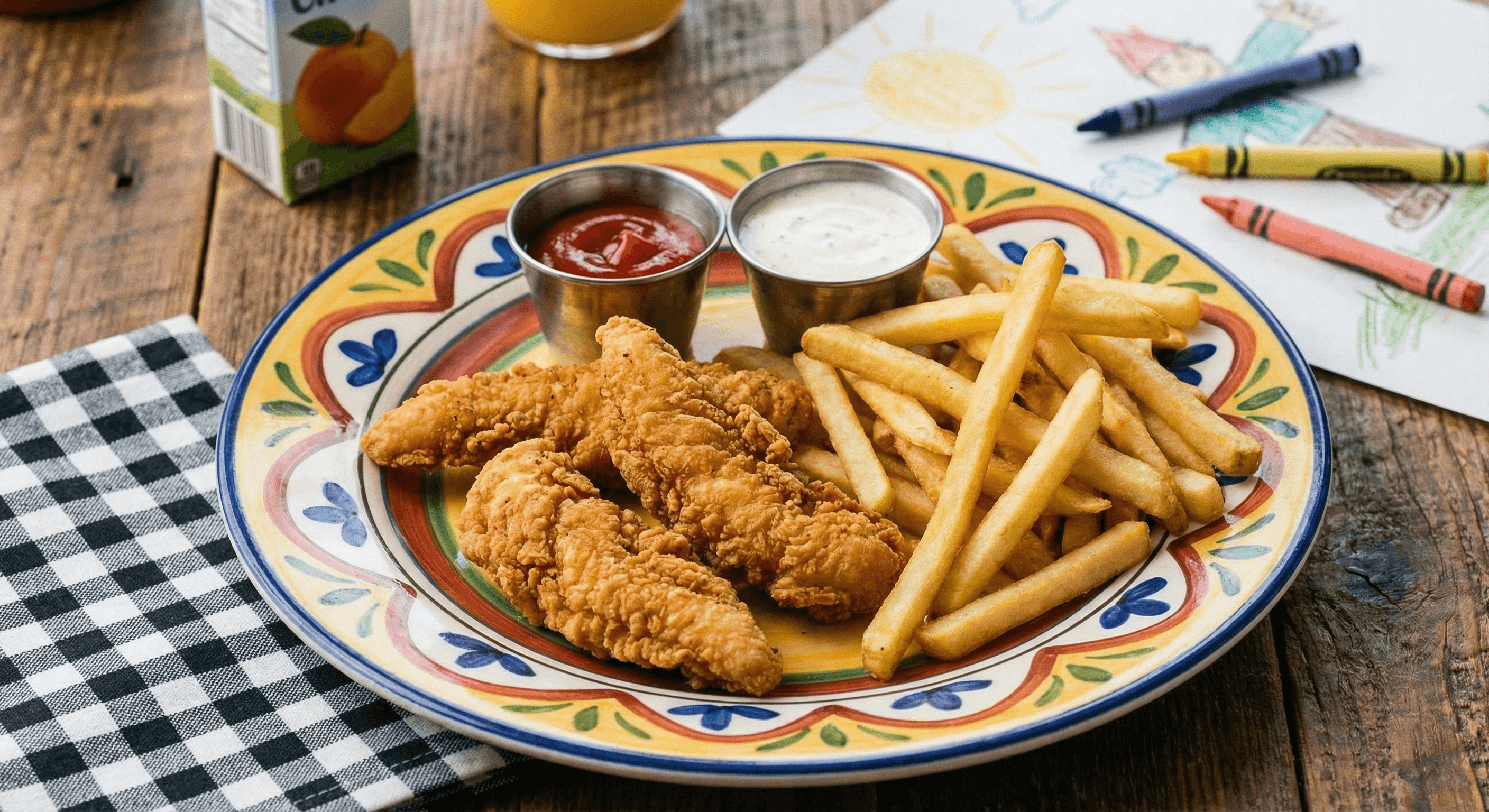 Chicken Tenders and Fries