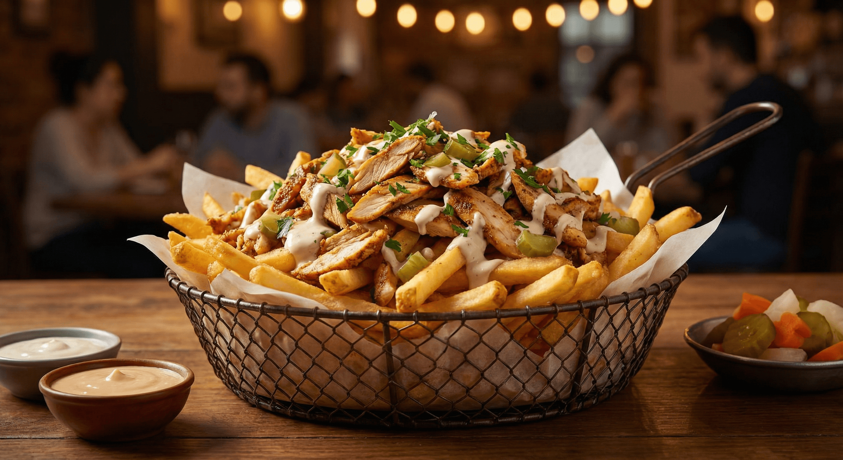 Chicken Shawarma Fries